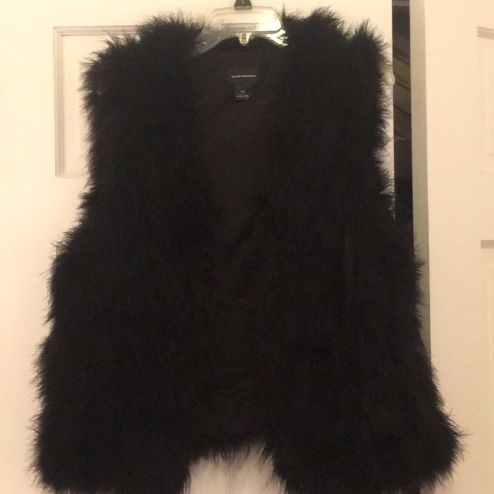 Club Monaco Genuine Feather Vest